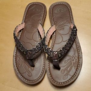 Roxy brown sandals